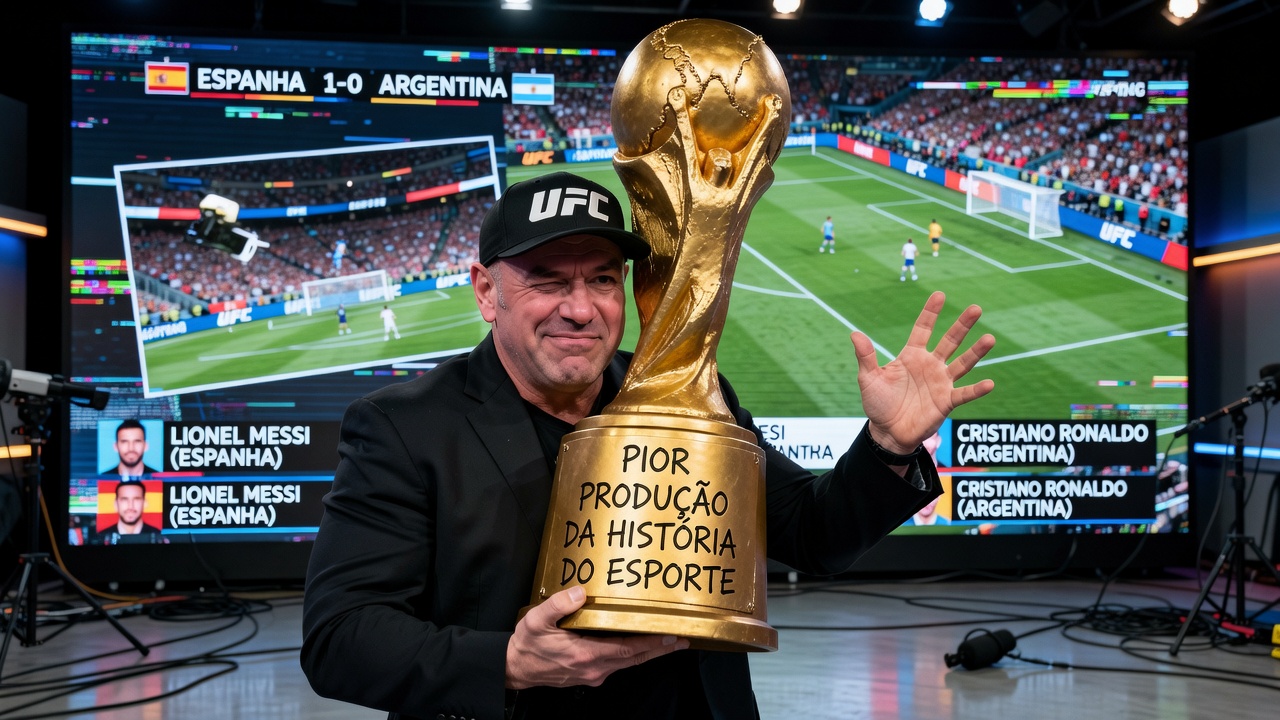 Dana White se rende e entrega o troféu de pior produção da história ao Mundial