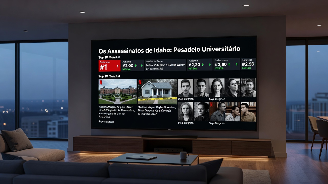 Documentário Sobre Crimes de Idaho Lidera Ranking Global da Netflix
