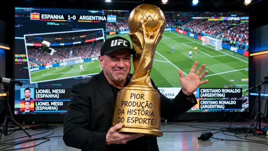 Dana White se rende e entrega o troféu de pior produção da história ao Mundial