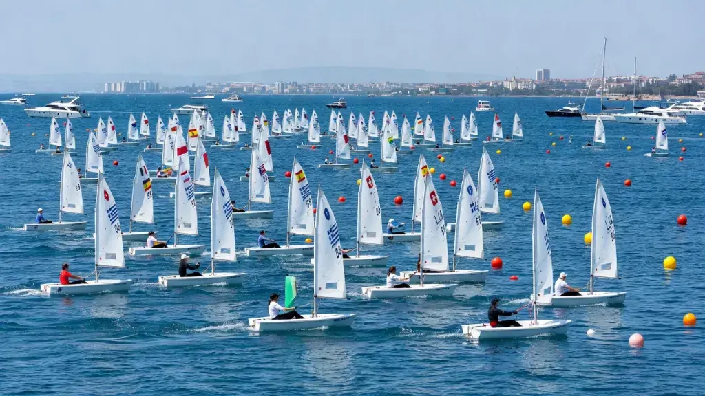 Campeonato Europeu ILCA 6 Jovem reúne 316 velejadores em Tessalônica